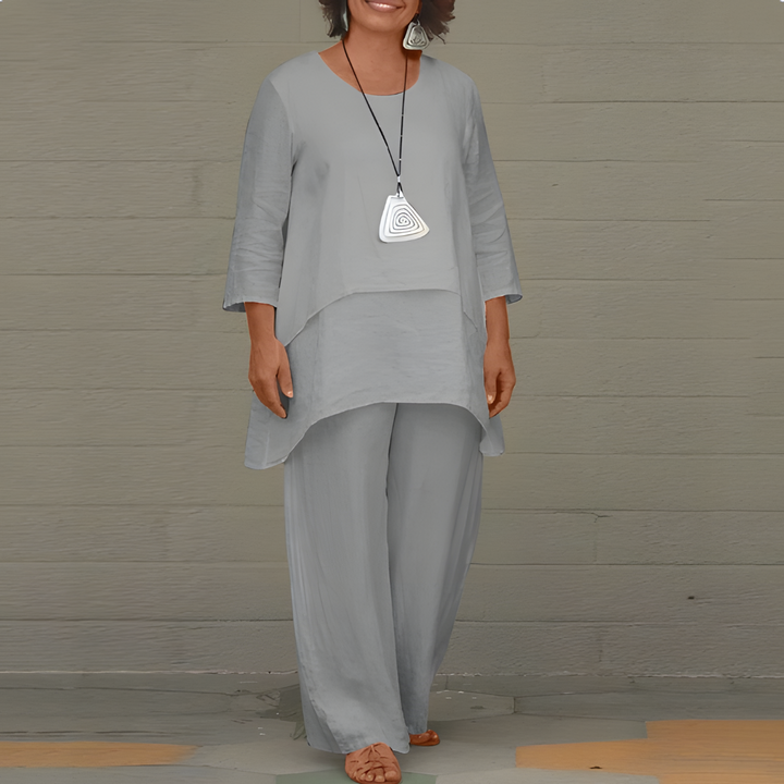 Liora | Wide-Leg Two-Piece Comfort Set