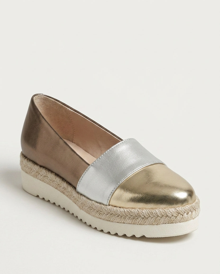 Delphine | Slip-On Cushioned Wedge Shoes
