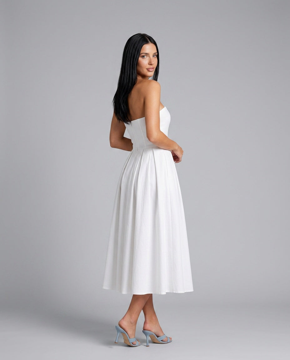 Alejandra | V-Neck A-Line Mini Dress
