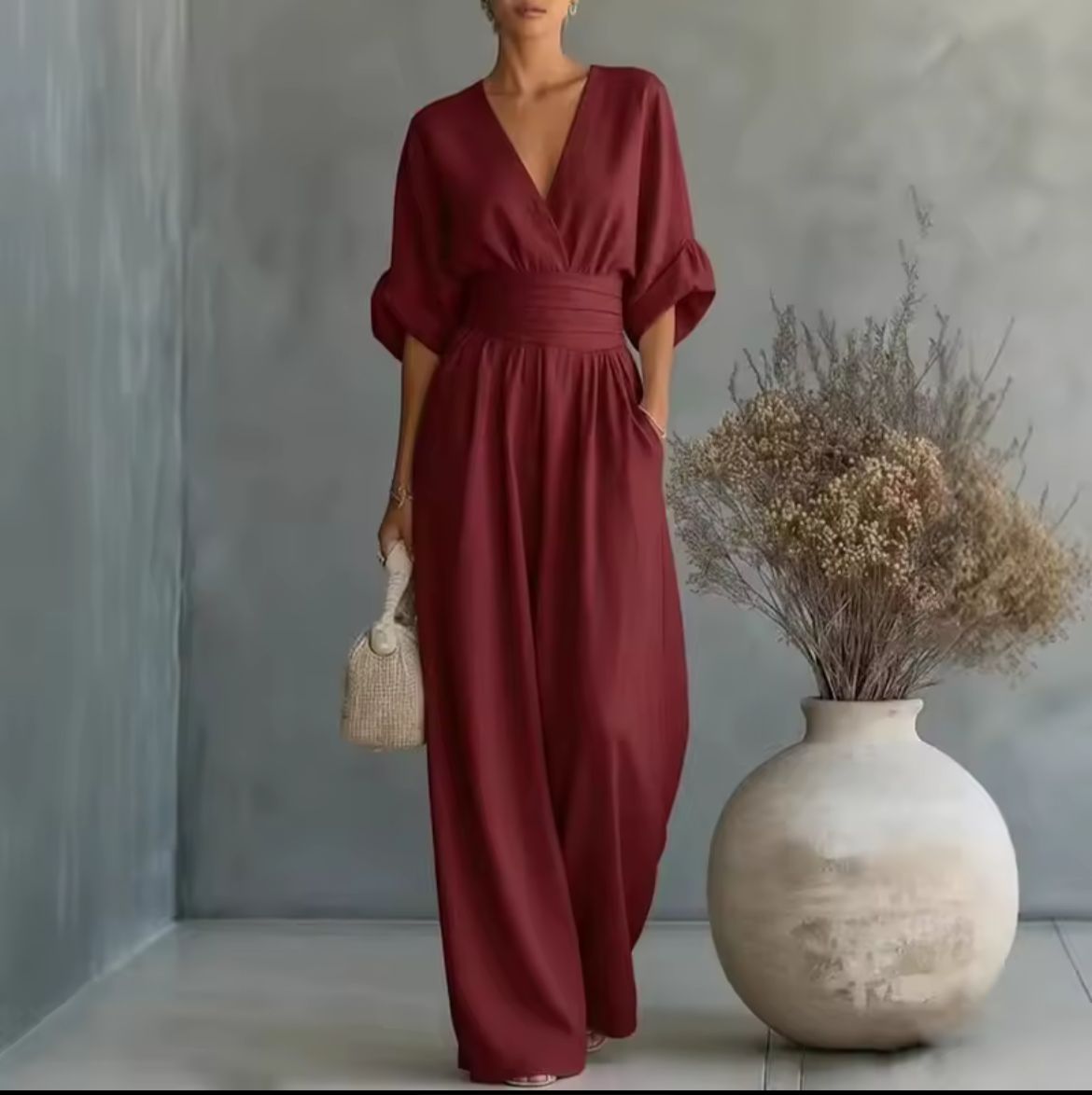 Britta | Relaxed Wide-Leg Everyday Jumpsuit