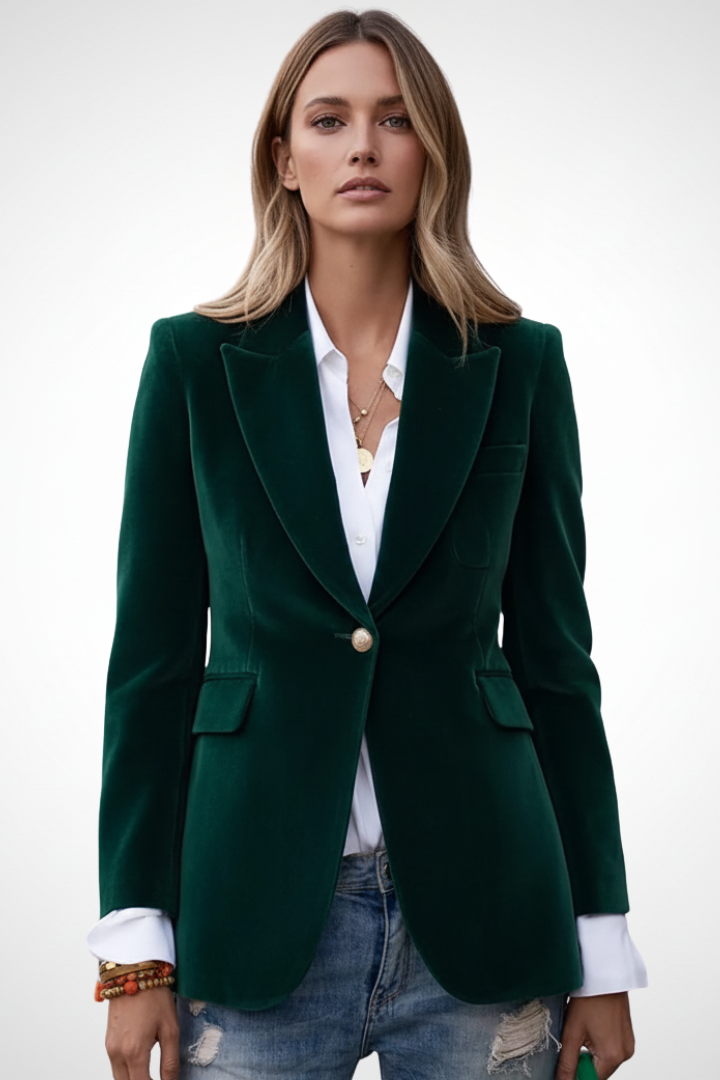 Una | Single-Button Lapel Blazer