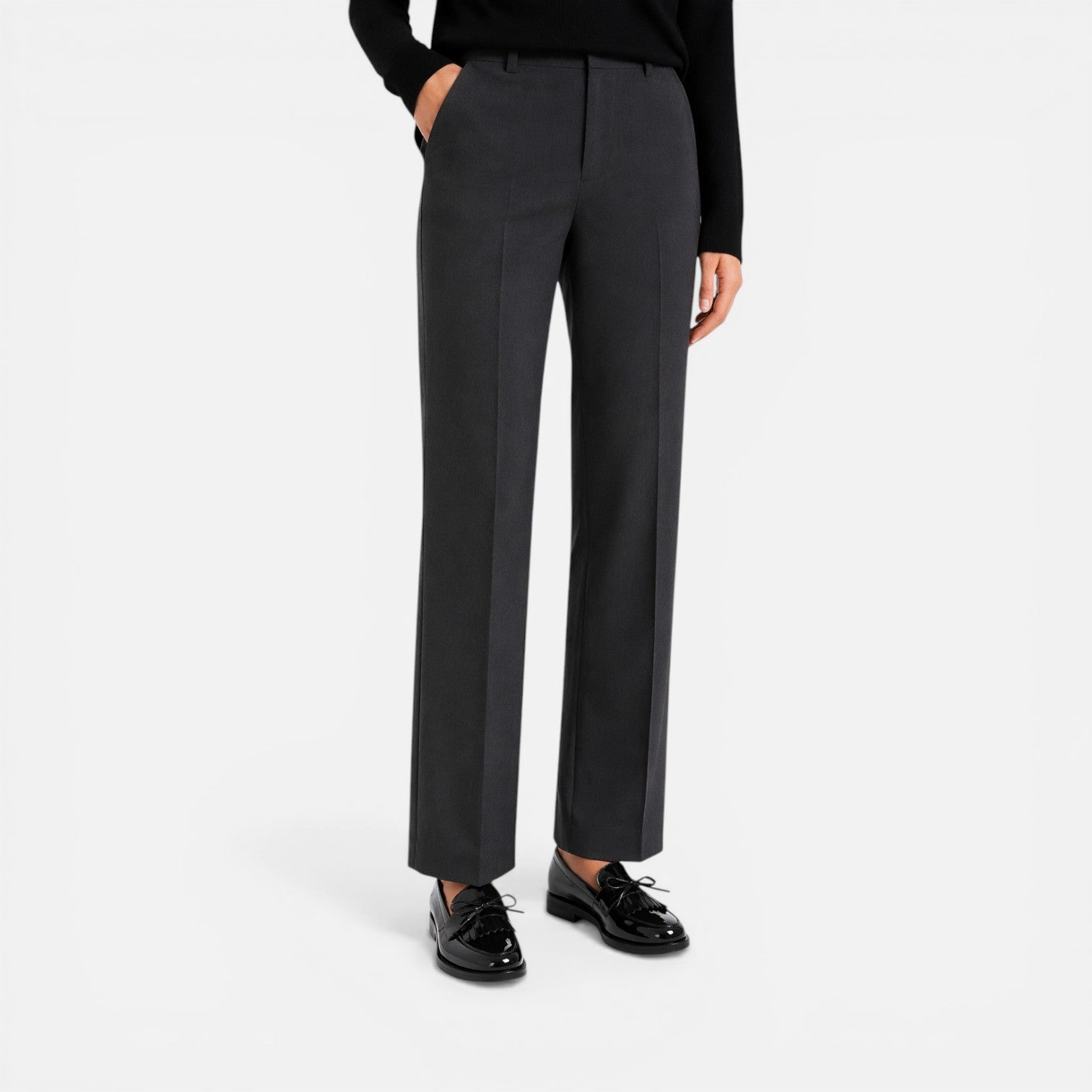 Elisa | Classic Patent Slip-On Loafers