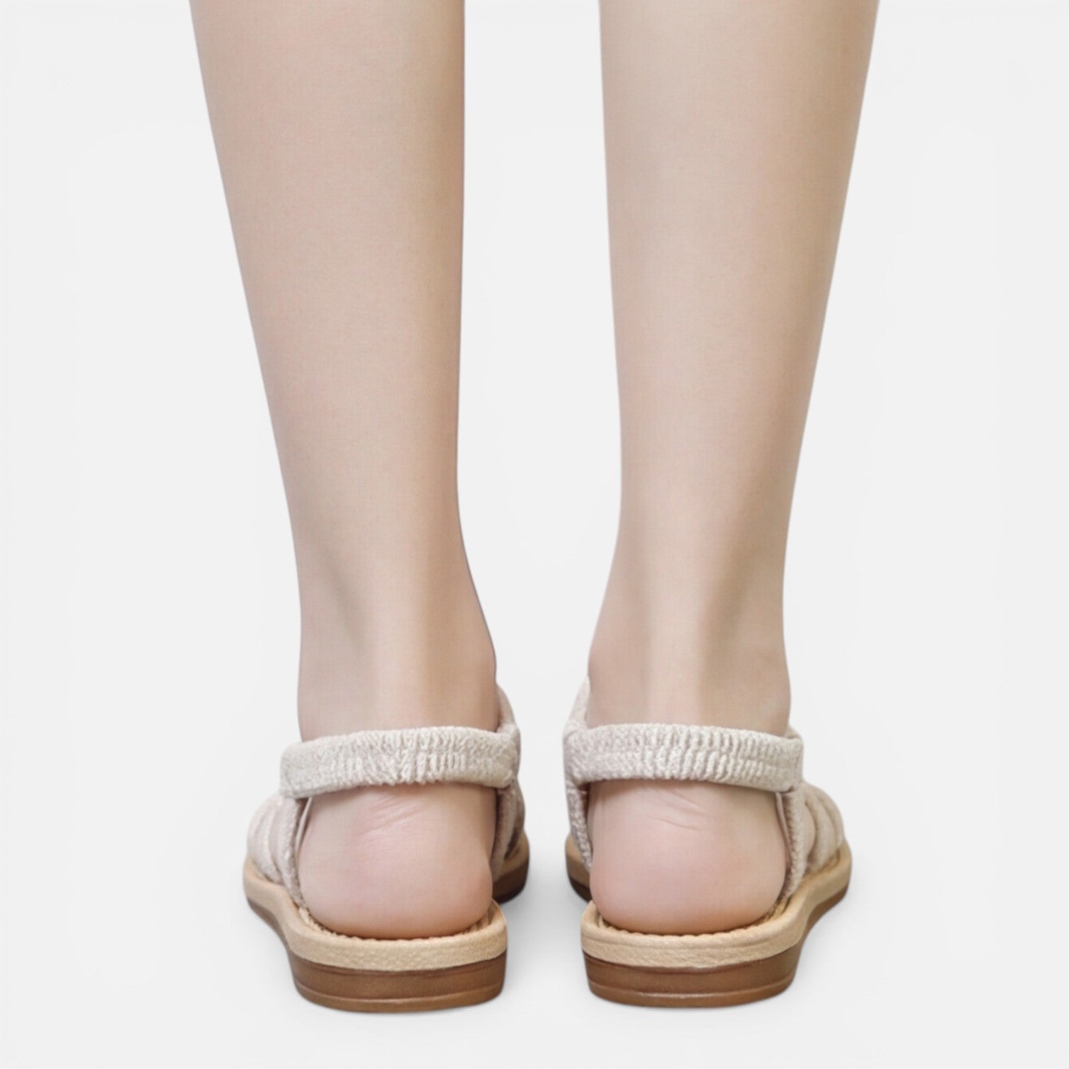 Salma | Strappy Open Toe Flat Sandals