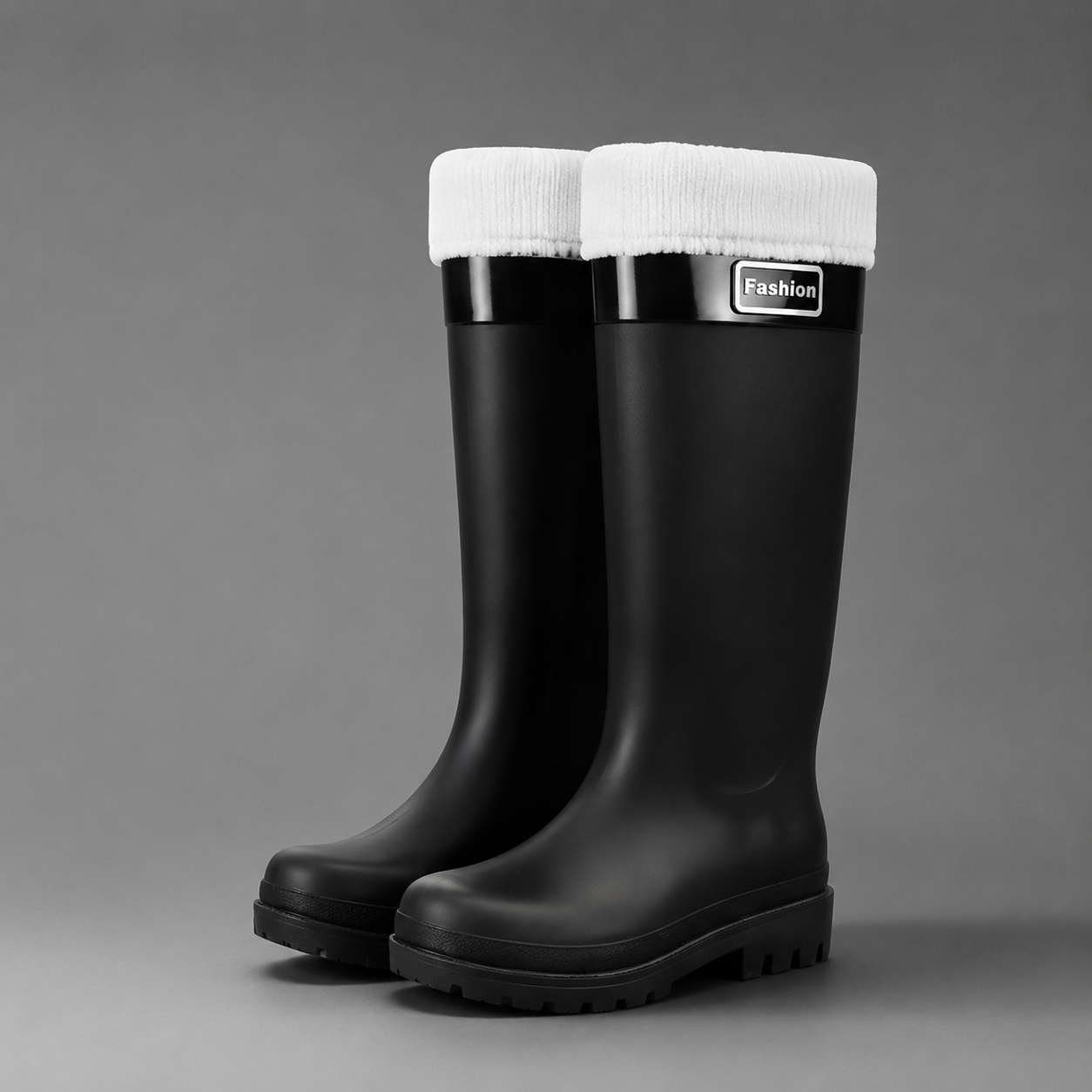 Bette | Fleece Lined Waterproof Wellington Boots