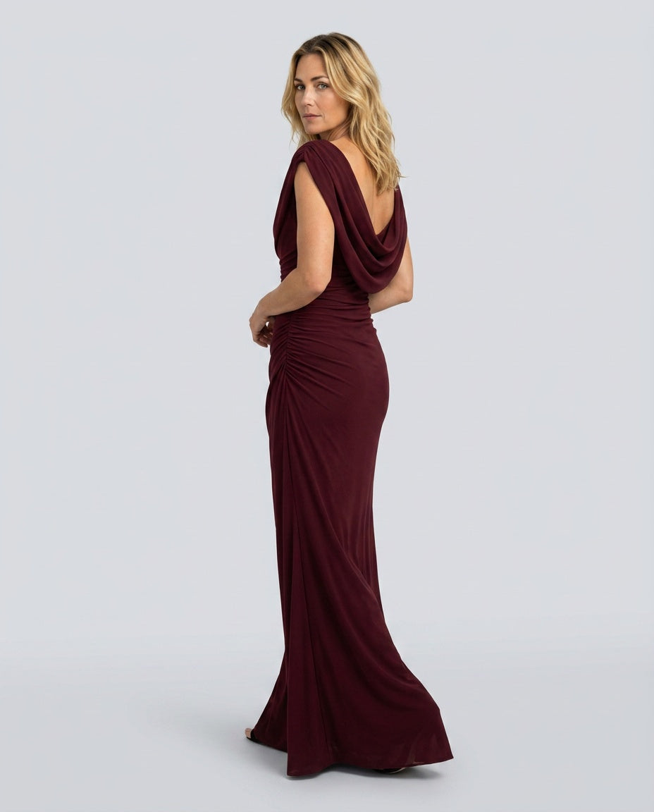 Billie | Draped Maxi Dress