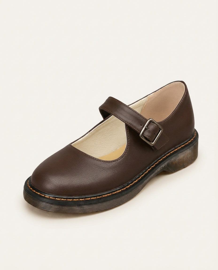 Camille | Classic Mary Jane Comfort Flats