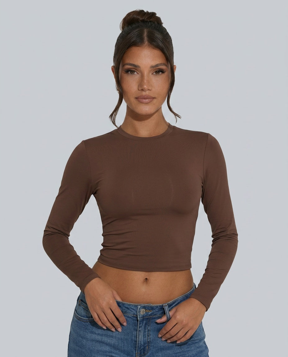 Mabel | Cropped Shaping Activewear Top