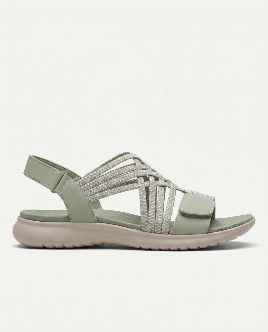 Valentina | Multi-Strap Flat Sandals