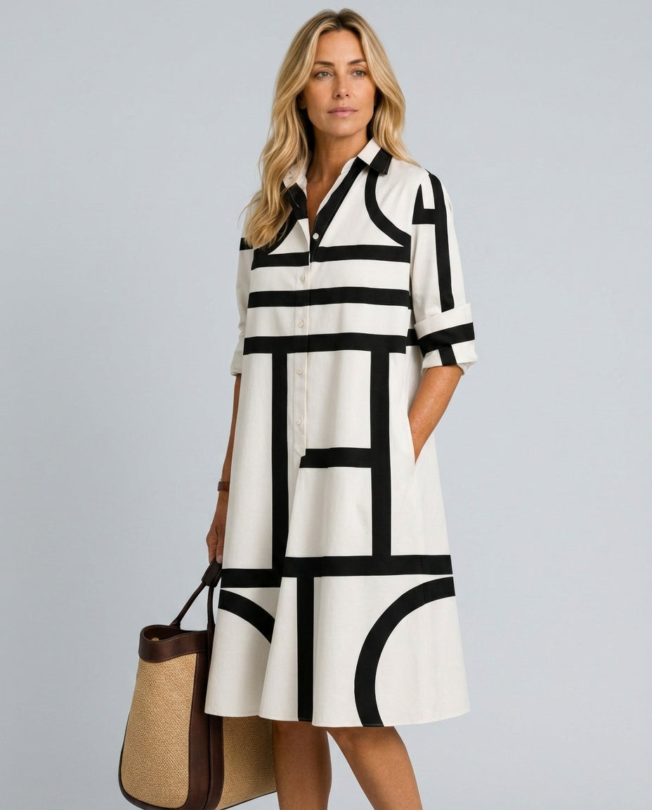 Tatum | Flowy Casual Midi Dress