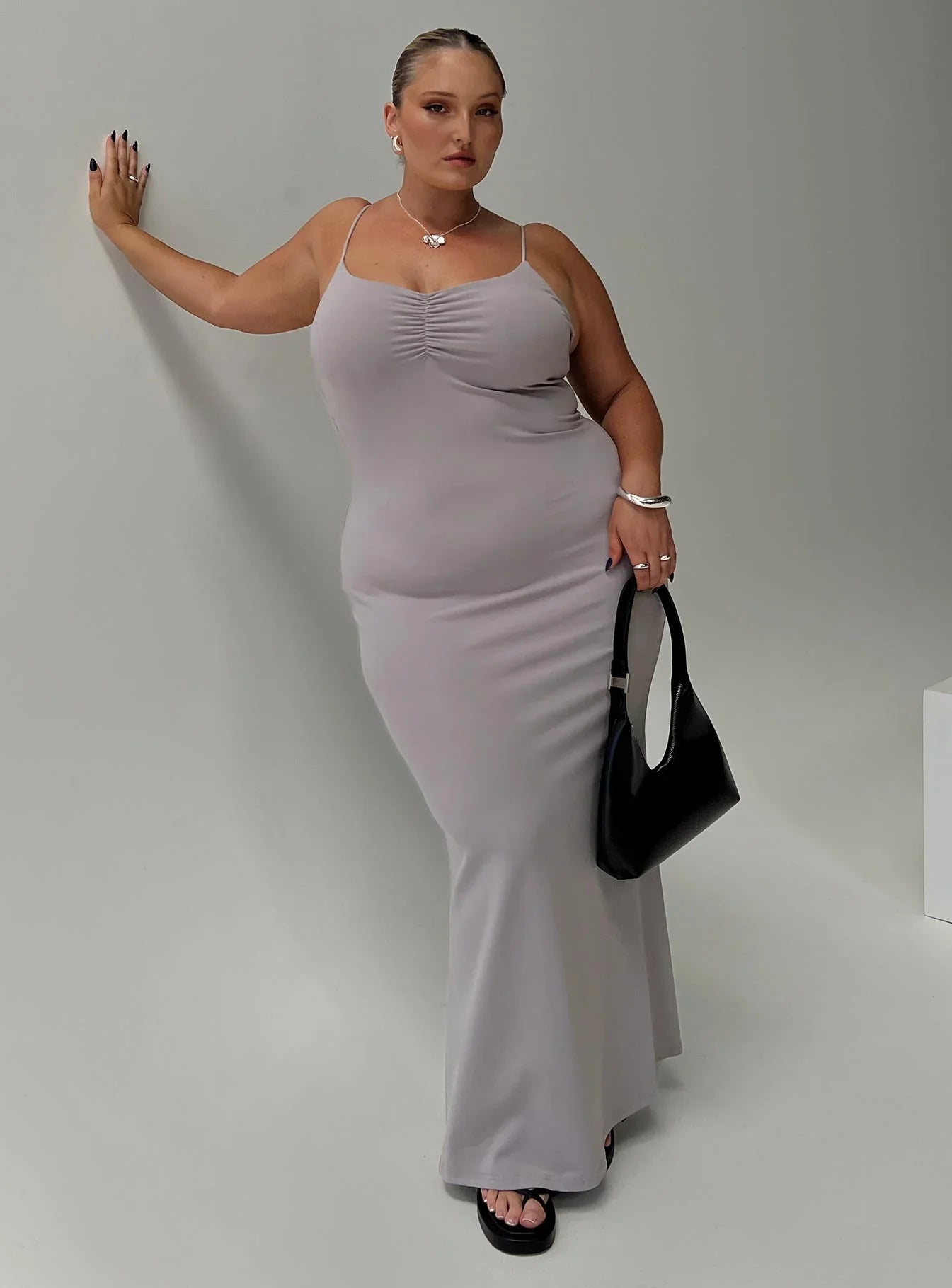 Edda | High Split Maxi Dress