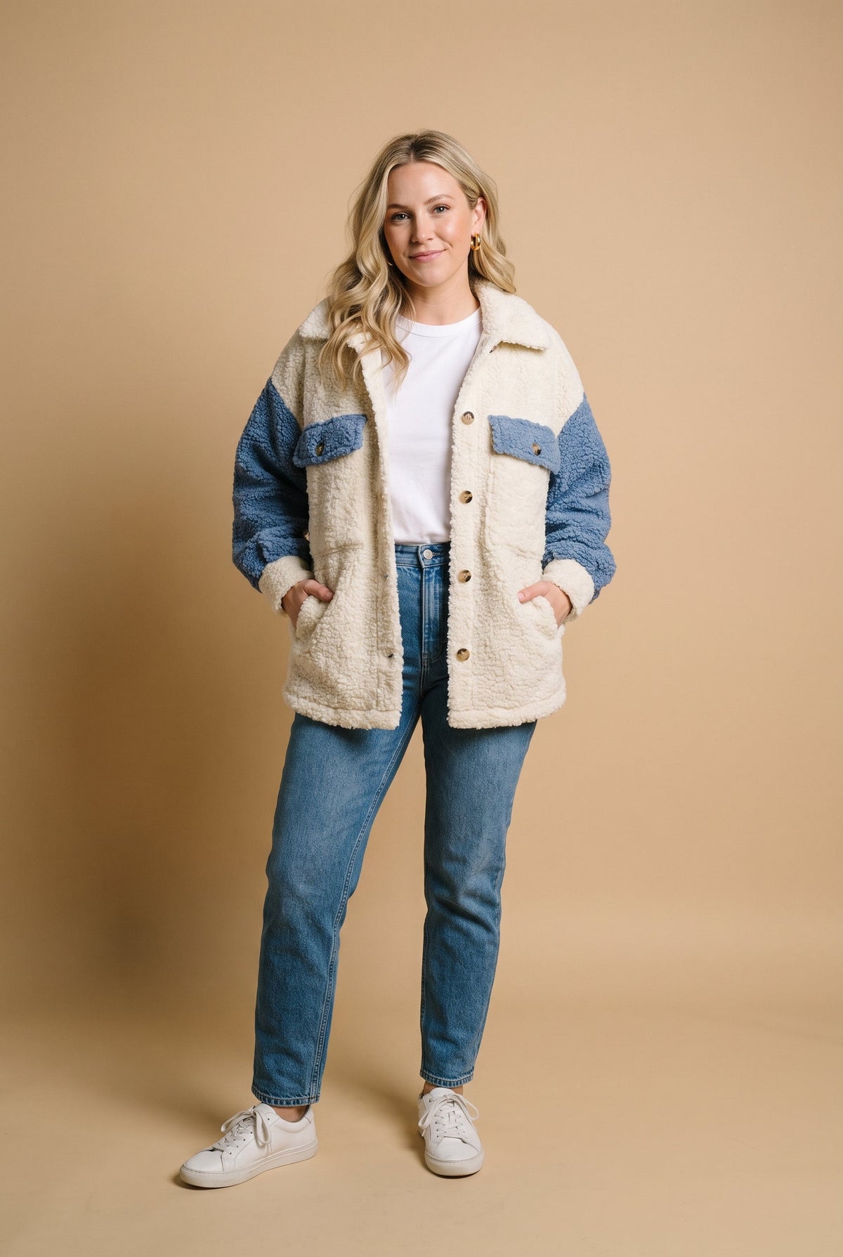 Winnie | Relaxed Fit Sherpa Jacket