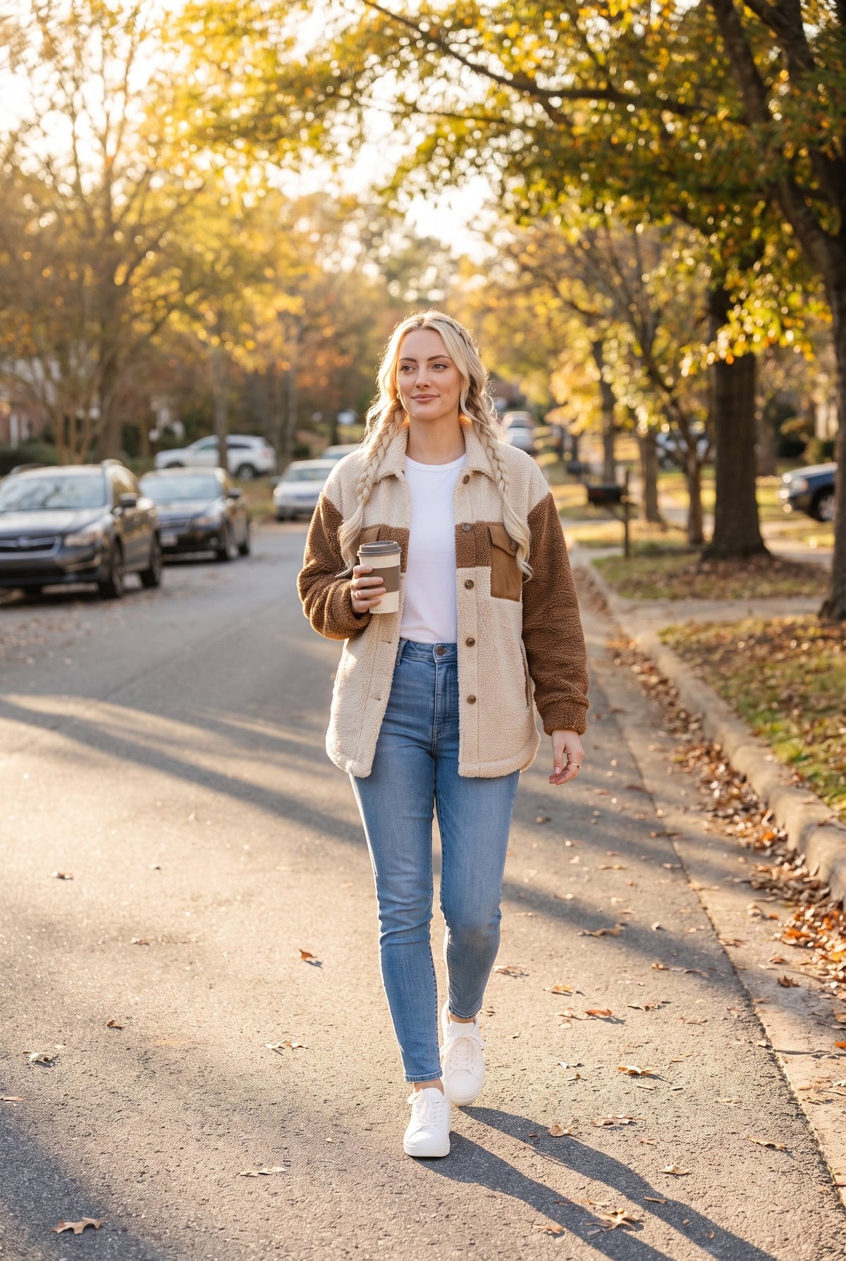 Winnie | Relaxed Fit Sherpa Jacket