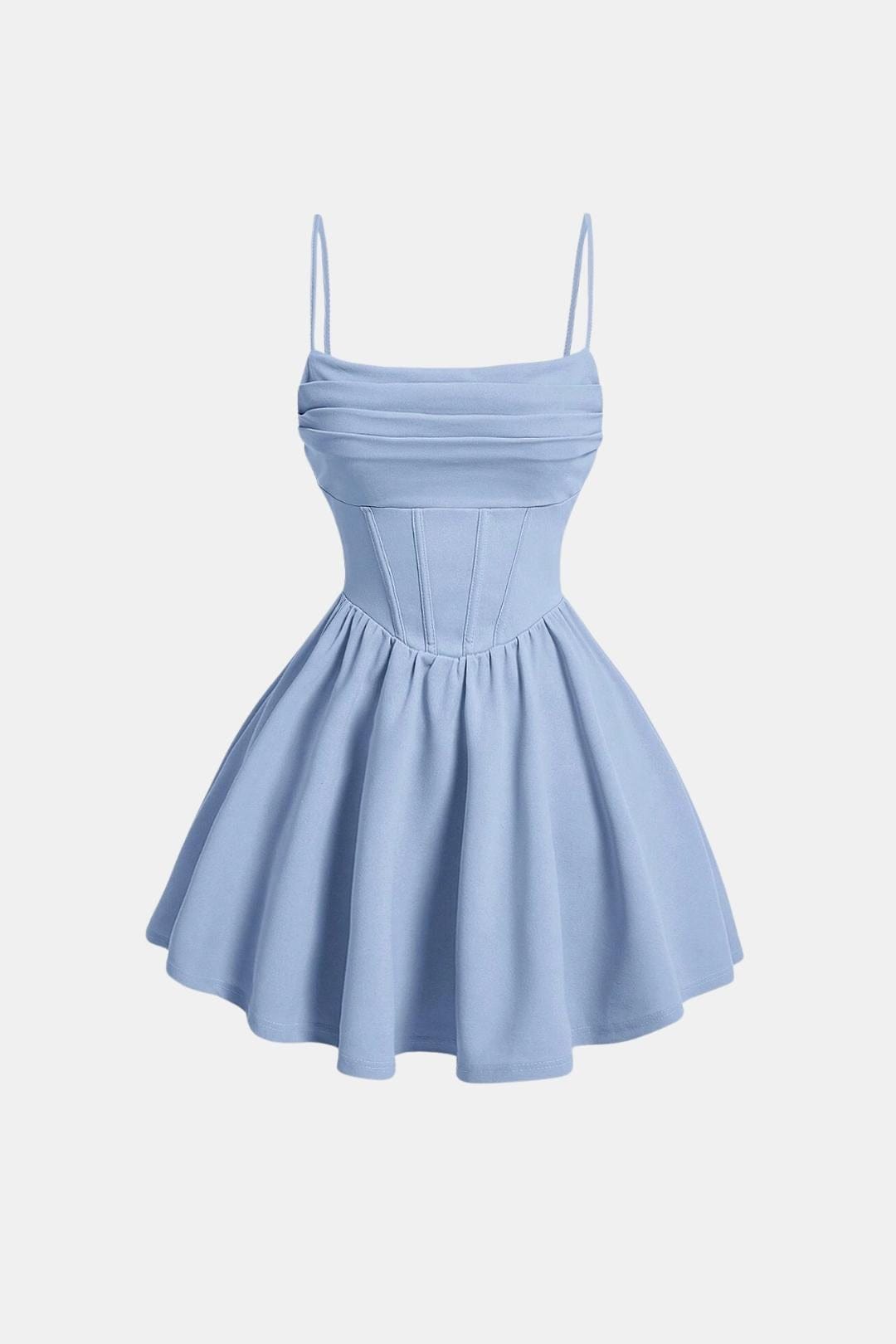 Ximena | Corset Panel Ruched Bust Mini Dress