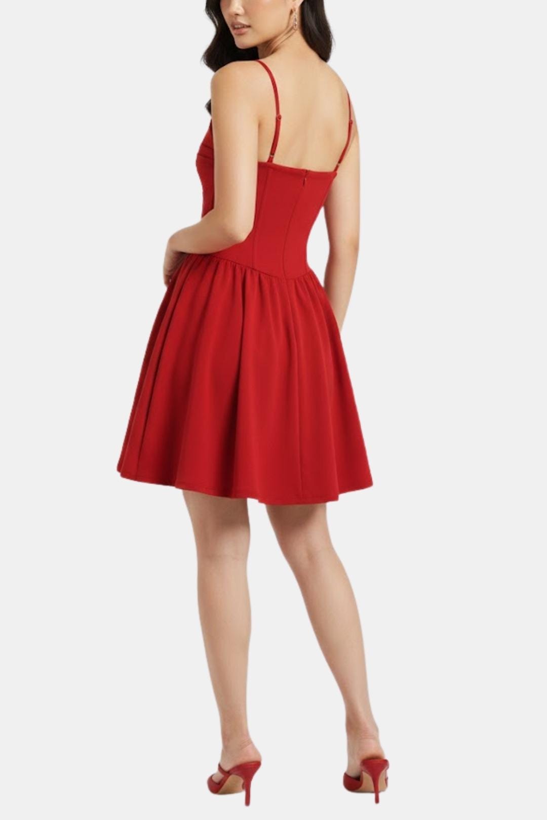 Ximena | Corset Panel Ruched Bust Mini Dress