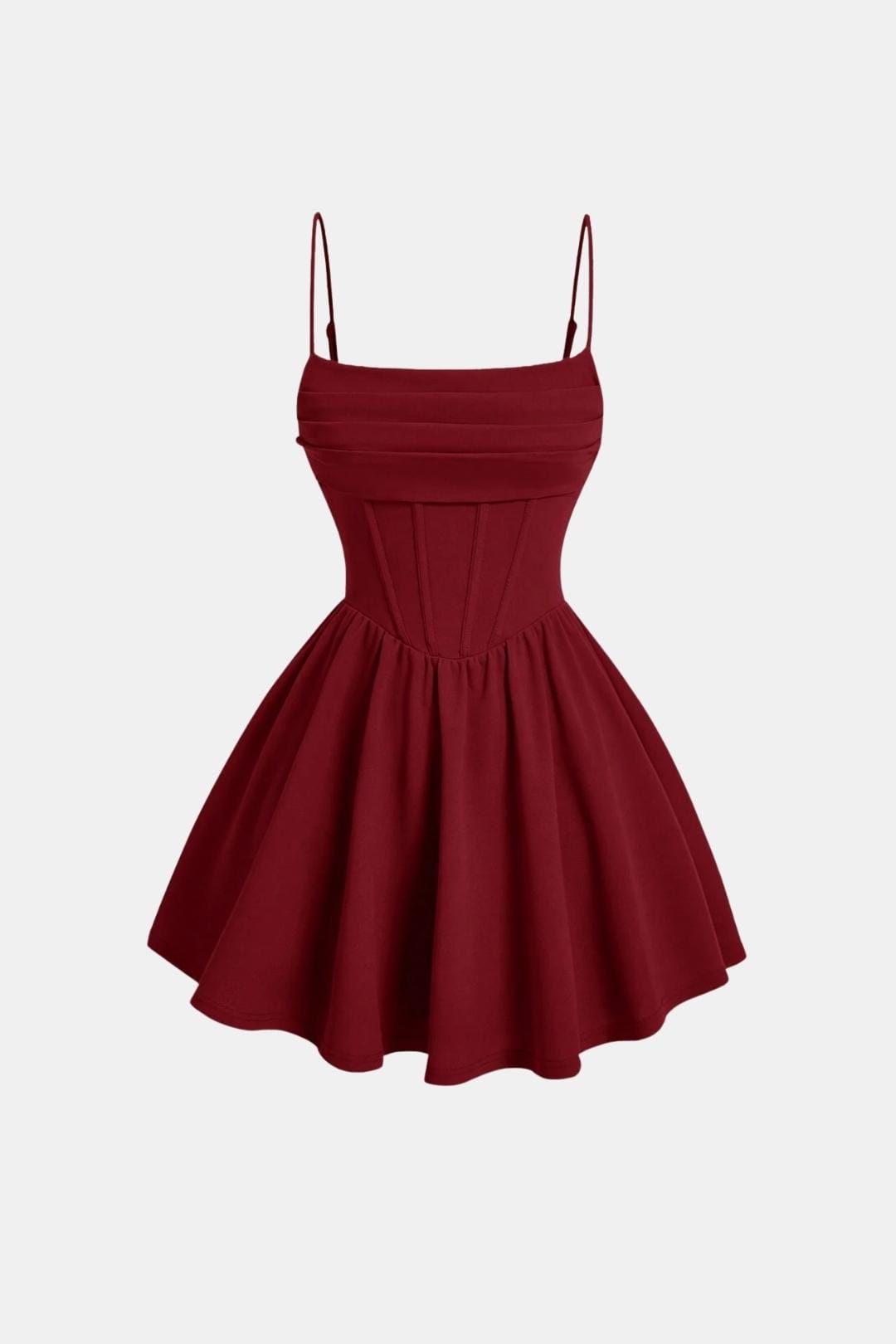 Ximena | Corset Panel Ruched Bust Mini Dress
