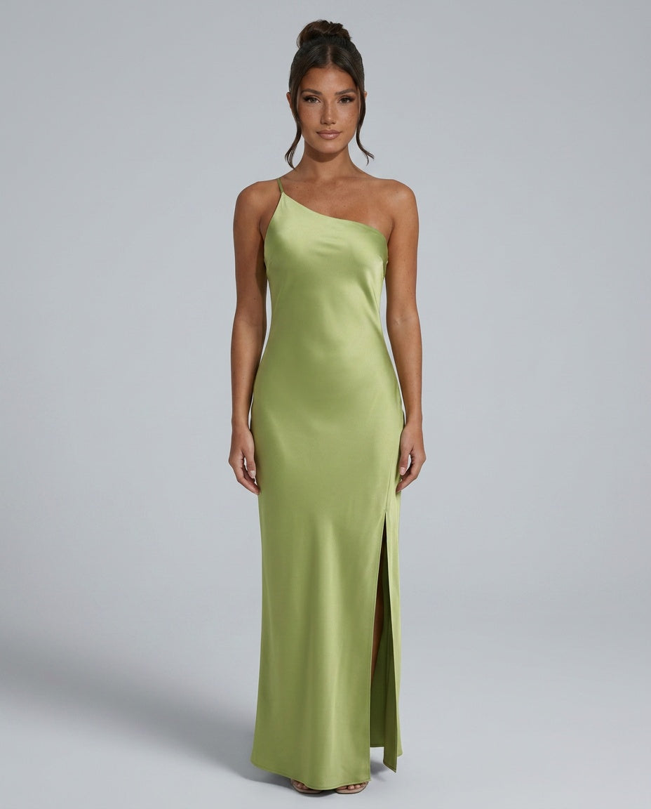 Lucia | Backless High Split Maxi Dress