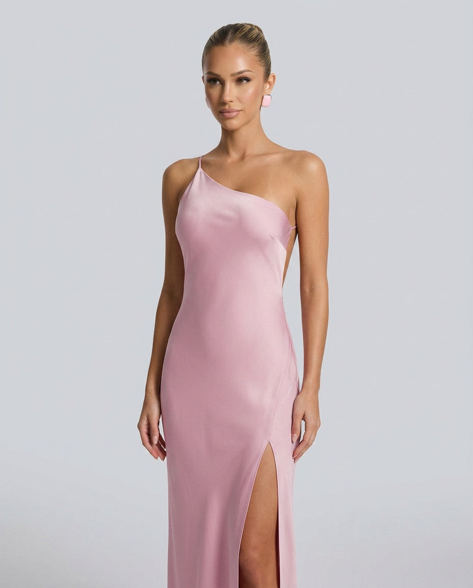 Lucia | Backless High Split Maxi Dress