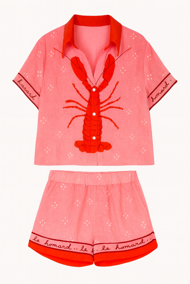 Chloe | Collared Graphic Print Co-ord Set