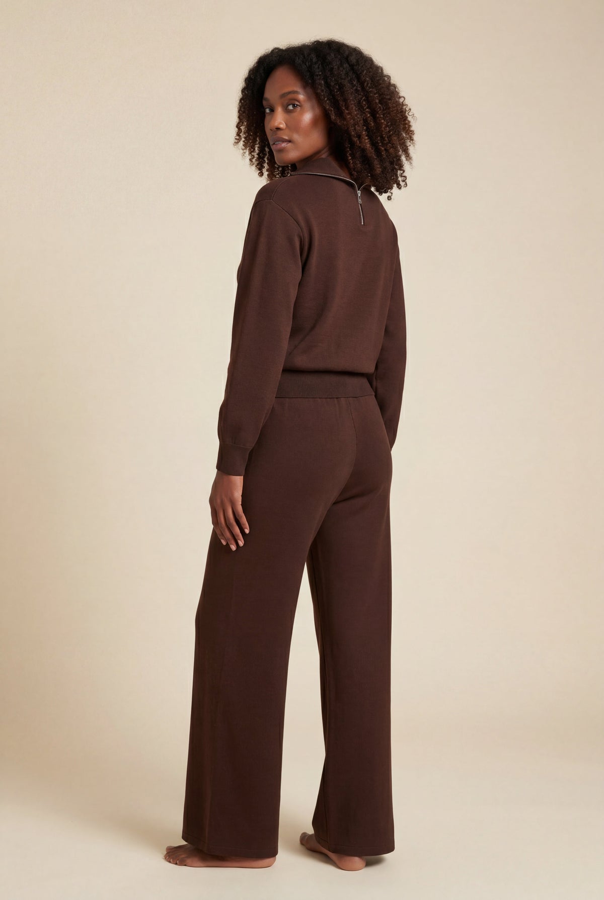 Reva | Relaxed Zip-Up & Wide-Leg Lounge Set