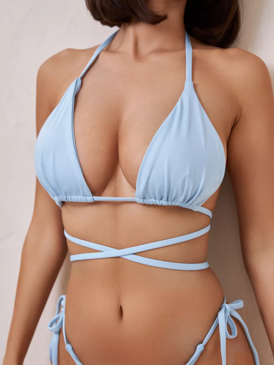 Breeze Bikini | Light Blue Two-Piece Bikini Set