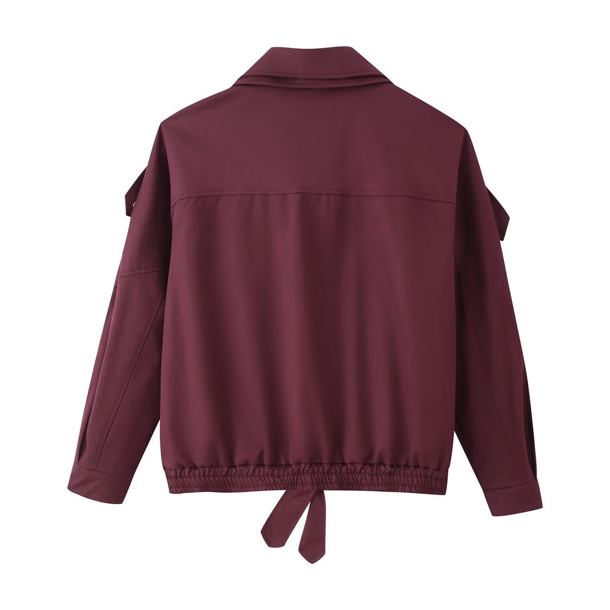 Margot | High Collar Long Sleeve Bomber Jacket
