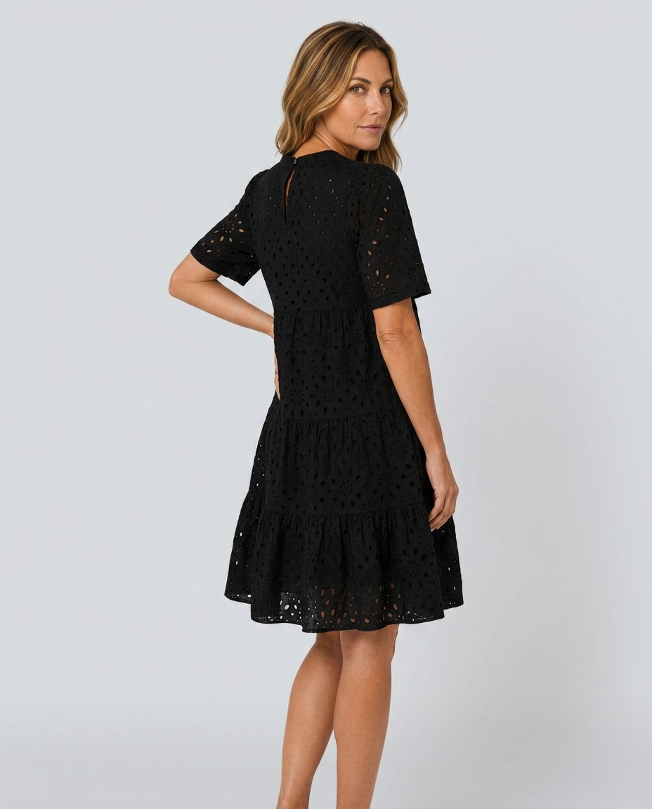 Hadley | Lace Ruffle A-Line Sundress