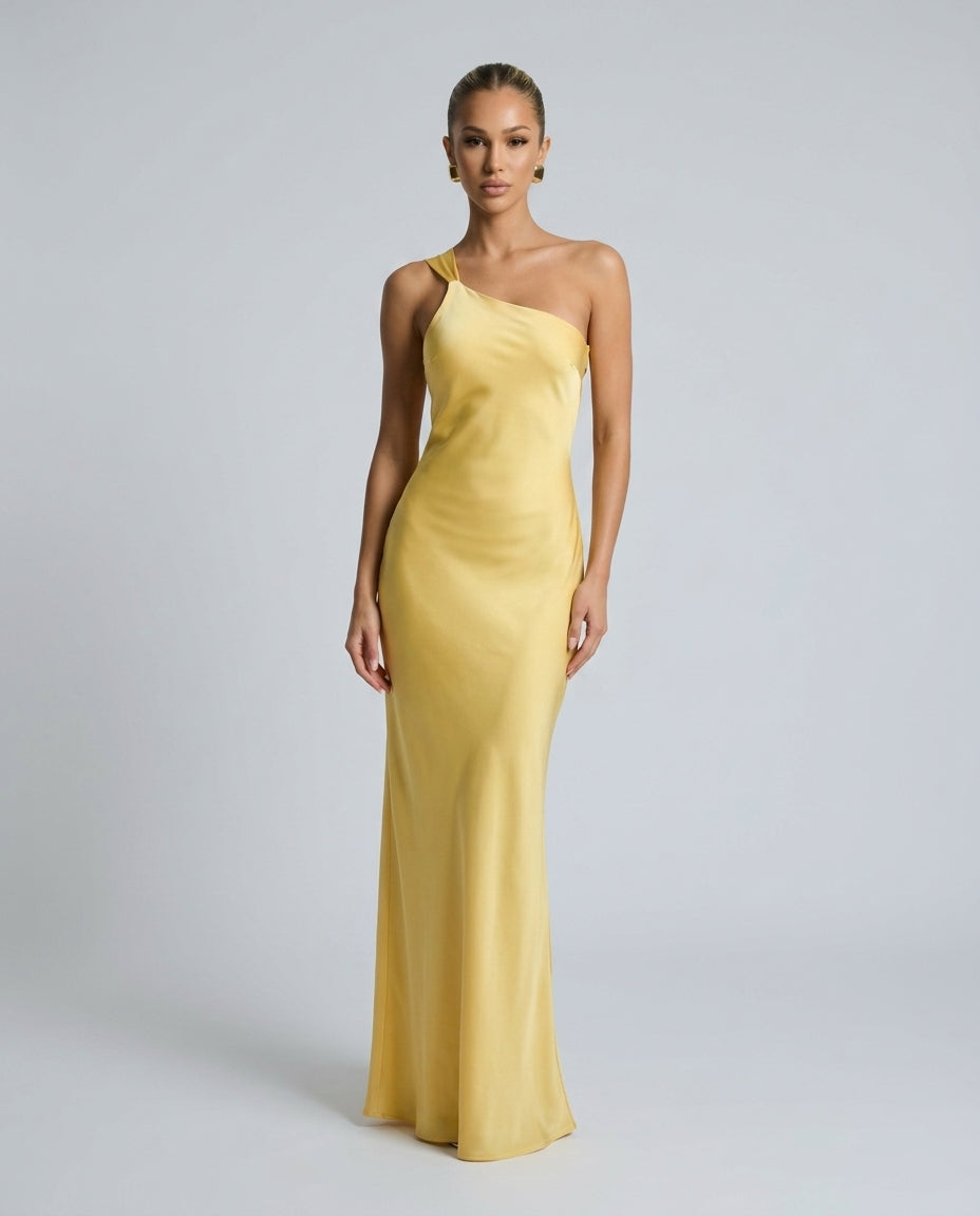Naia | Backless Spaghetti Strap Maxi Dress