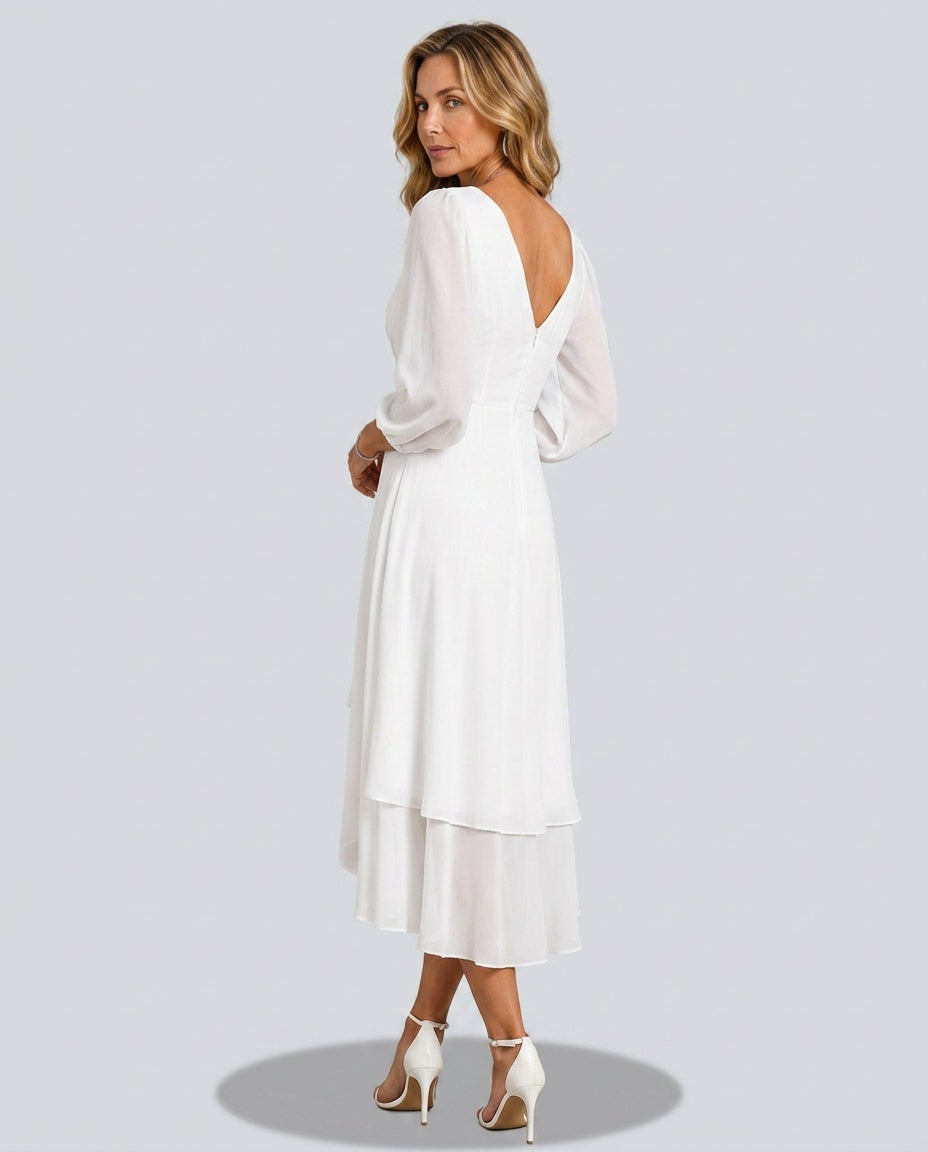 Seraphina | V-Neck Elegant Maxi Dress
