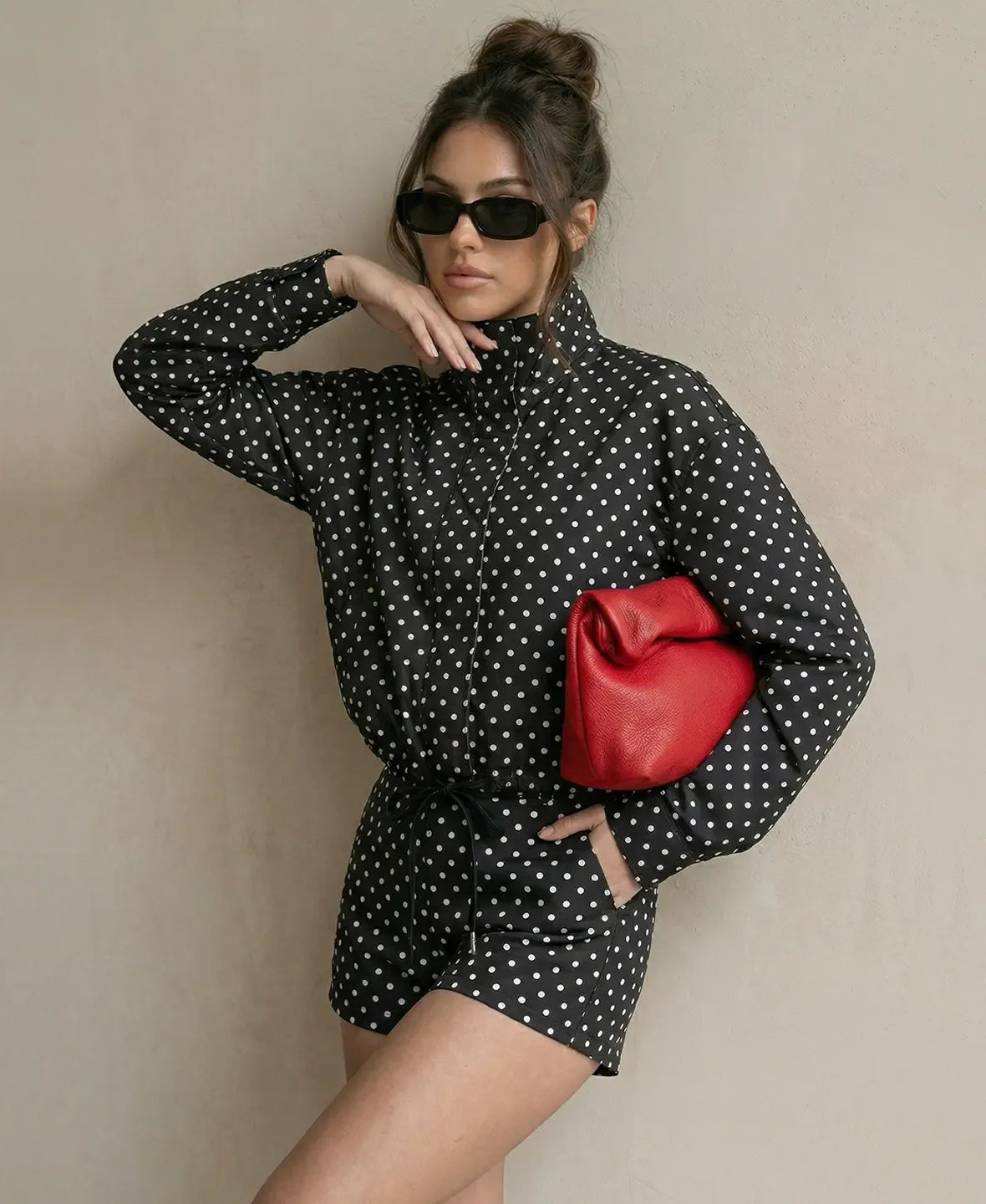 Georgia | Polka Dot Two-Piece Co-ord Set