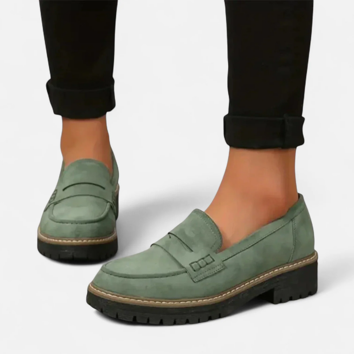 Sabine | Chunky Lug Sole Loafers