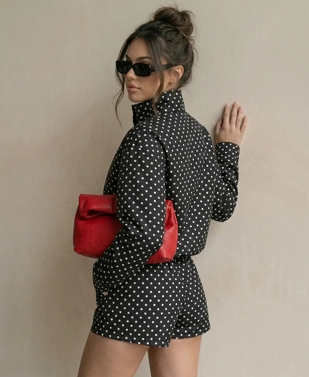 Georgia | Polka Dot Two-Piece Co-ord Set