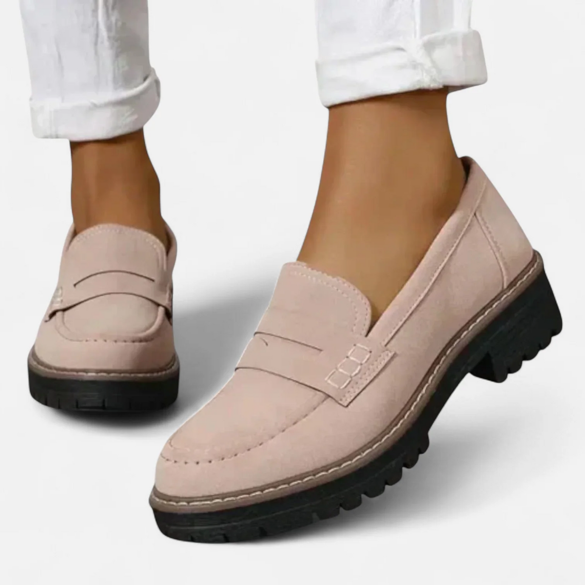 Sabine | Chunky Lug Sole Loafers