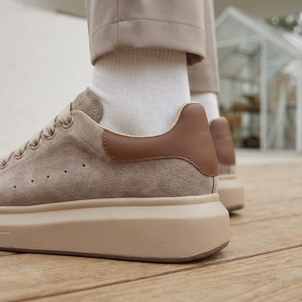 Verona | Suede-Look Platform Sneakers