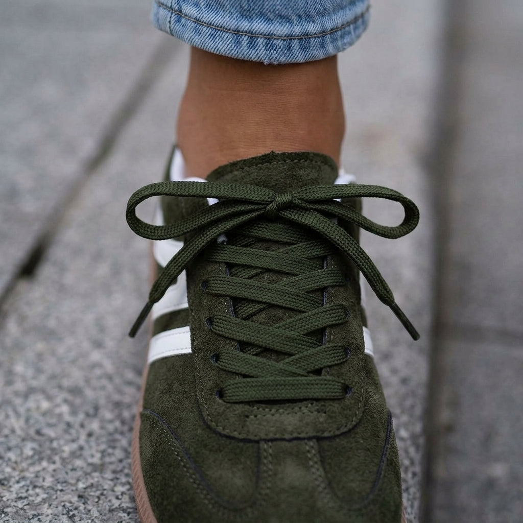 Faye | Retro Panelled Sneakers
