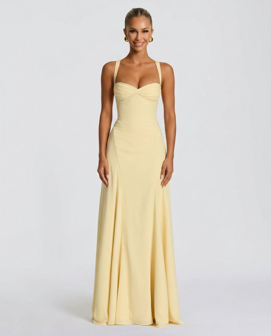 imogene tiered maxi dress Amazon.com: Lulus Imogen Tiered Chiffon Maxi Dress for Women, Plunging Lace-Up Back Cocktail Long Formal Dress Garden Party Dress : Clothing, Shoes & Jewelry