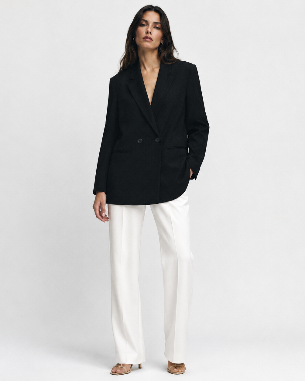 Elodie | Double-Breasted Tailored Blazer