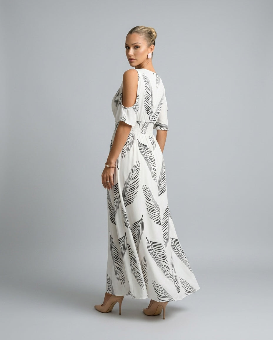 Layla | Bohemian Split Hem Maxi Dress