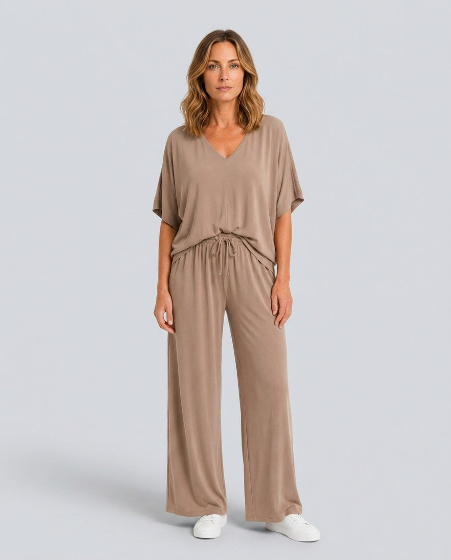 Sabine | Wide-Leg Relaxed Lounge Set