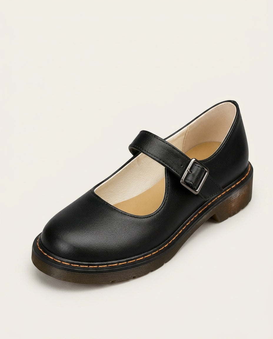Camille | Classic Mary Jane Comfort Flats