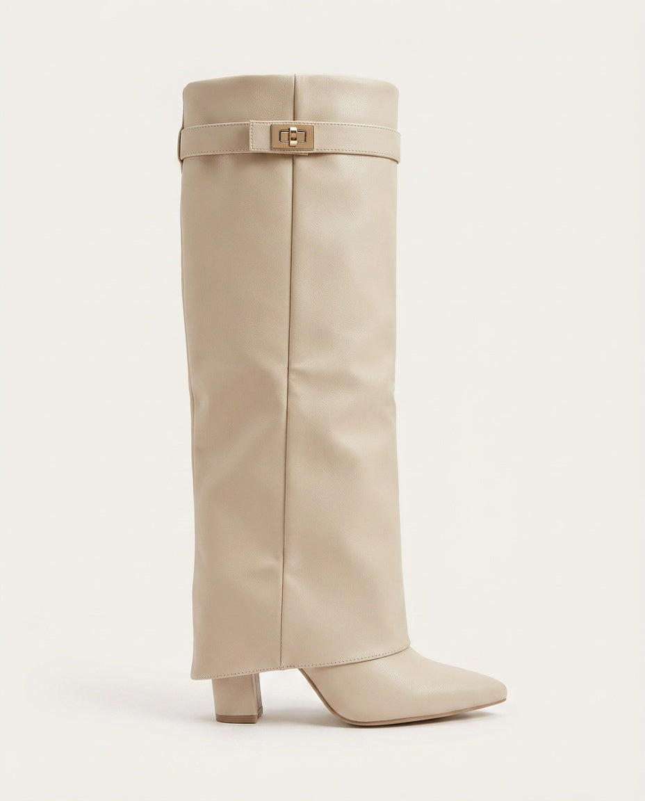 Monica | Waterproof Side-Zip Knee-High Boot