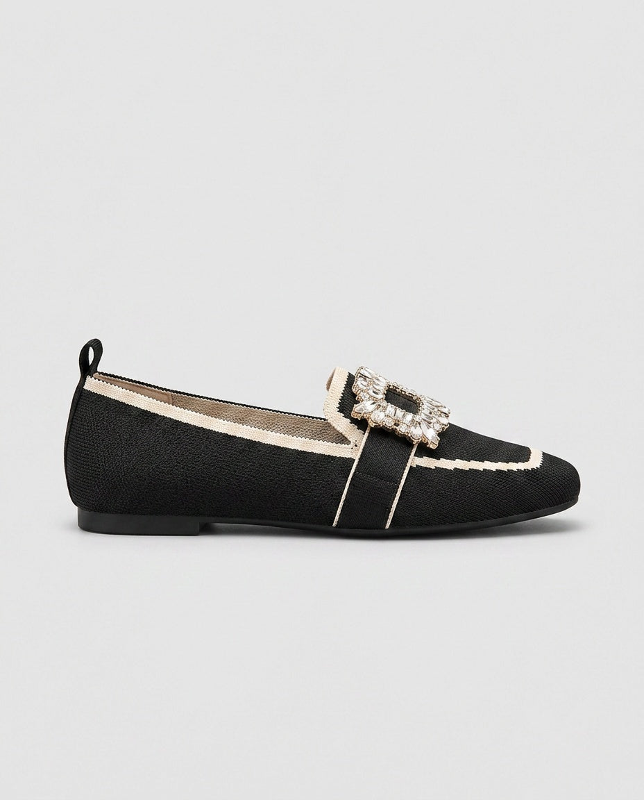Emilia | Buckle Cushioned Footbed Loafers