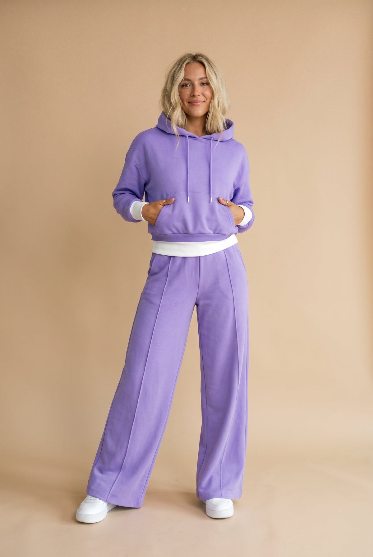 Verity | Relaxed Wide-Leg Hoodie Co-ord Set