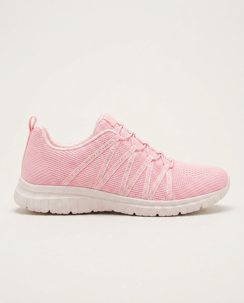 Maeve | Lightweight Sparkle Knit Slip-On Trainers