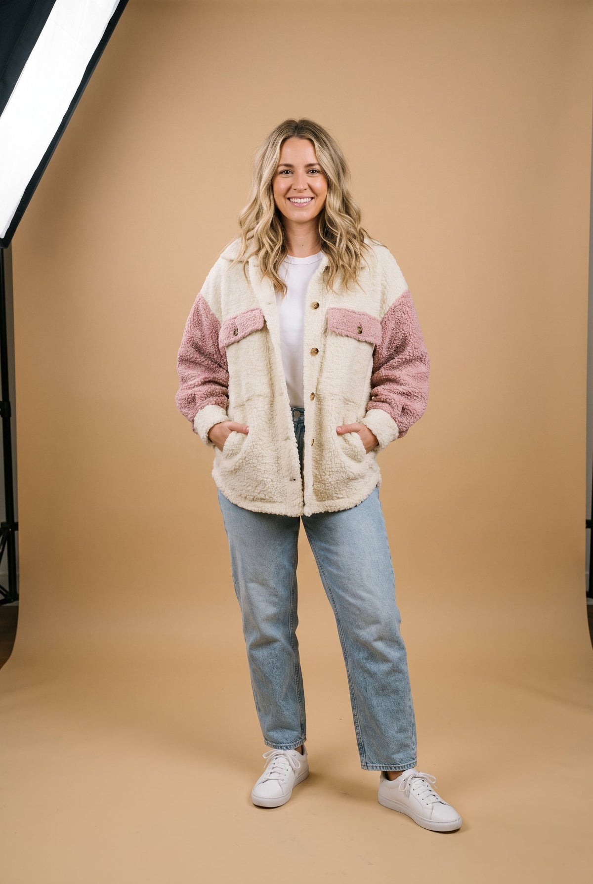 Winnie | Relaxed Fit Sherpa Jacket