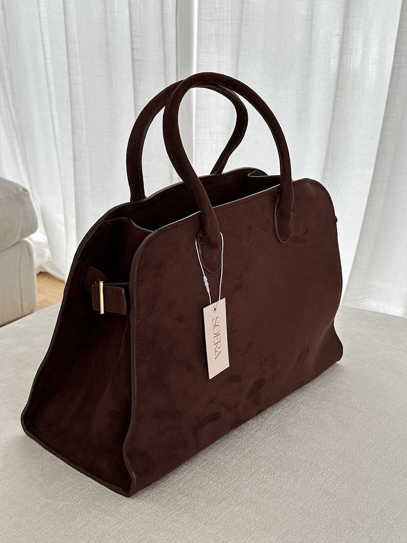 Structured Padded Strap Laptop Tote Bag