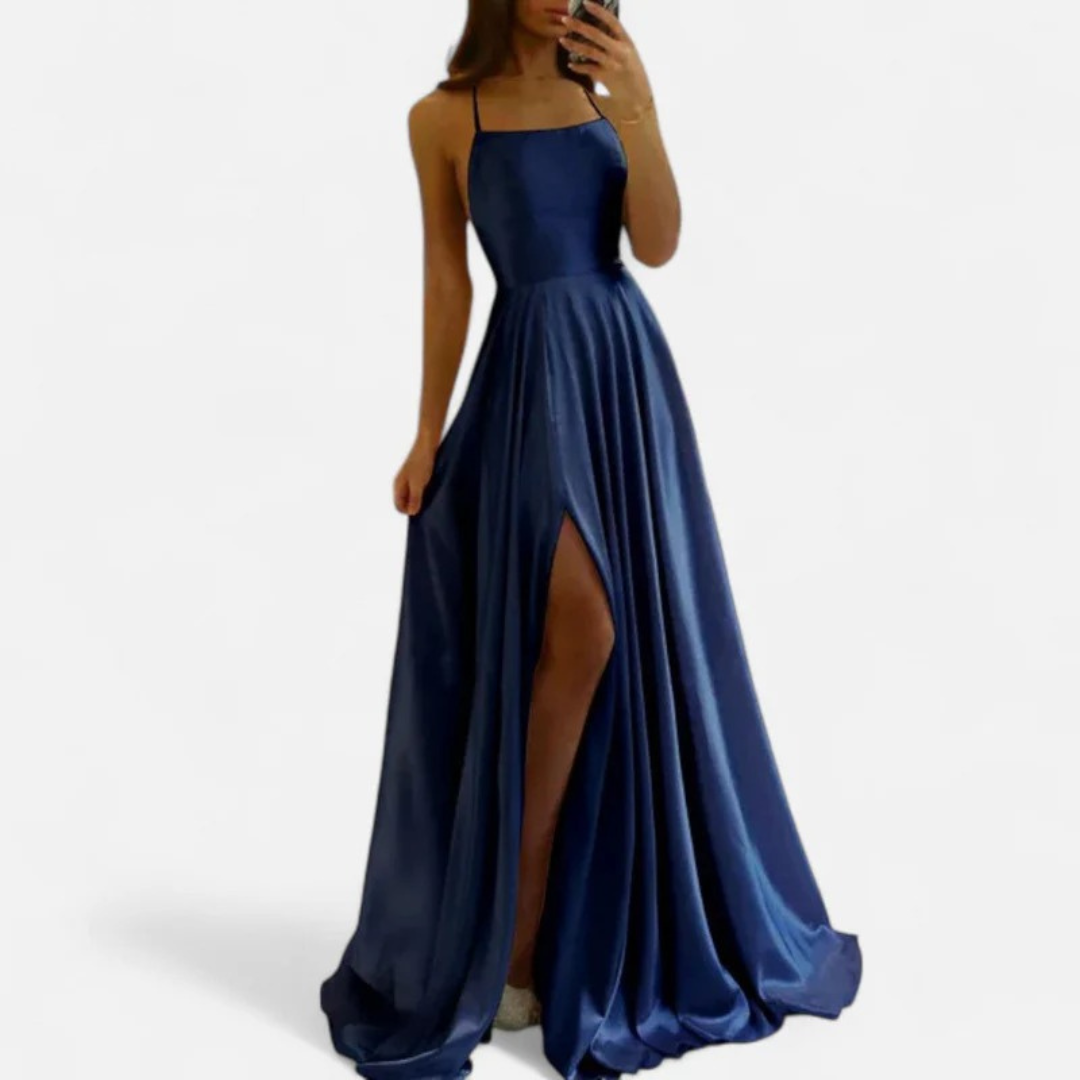Sienna | Flowy Side Split Maxi Dress