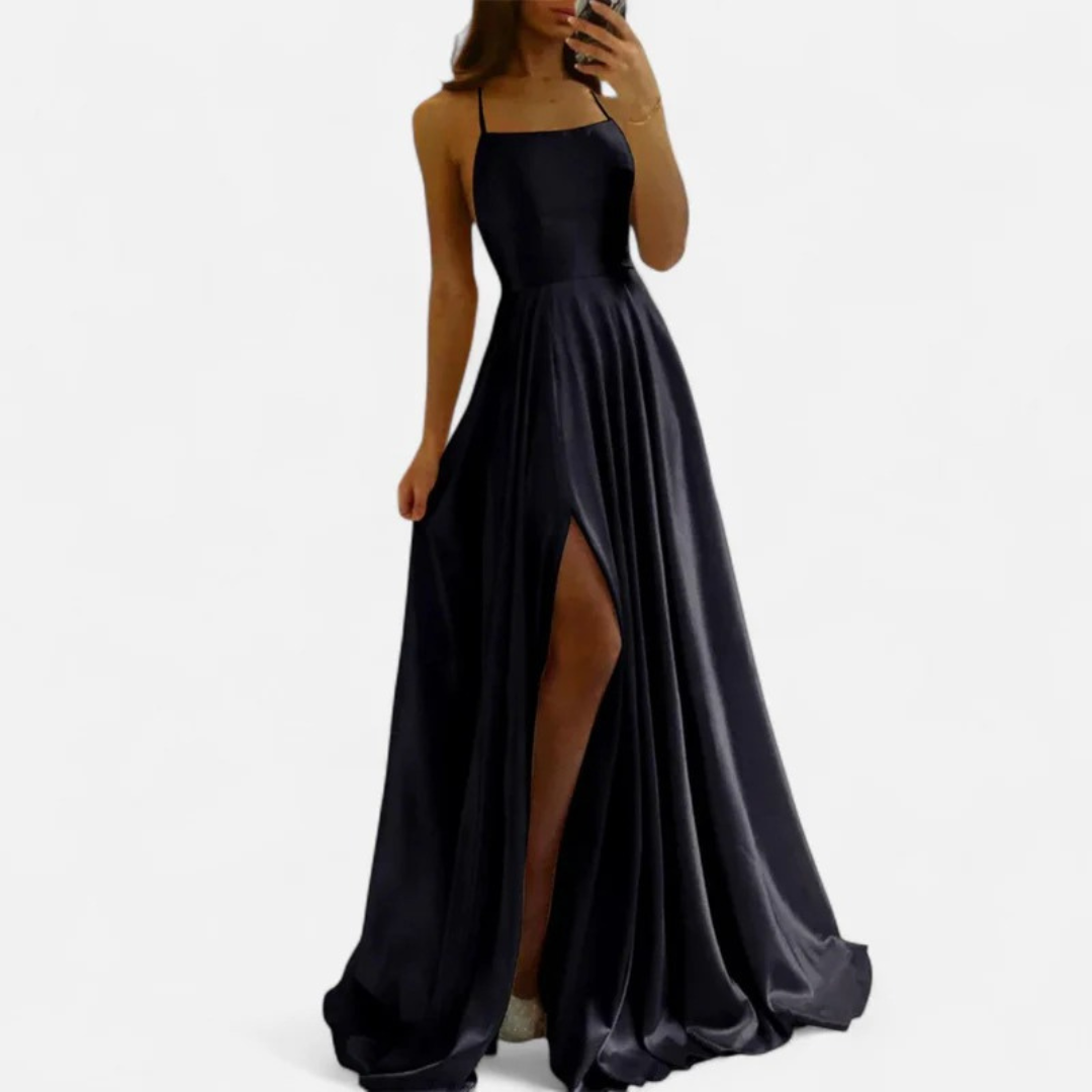 Sienna | Flowy Side Split Maxi Dress