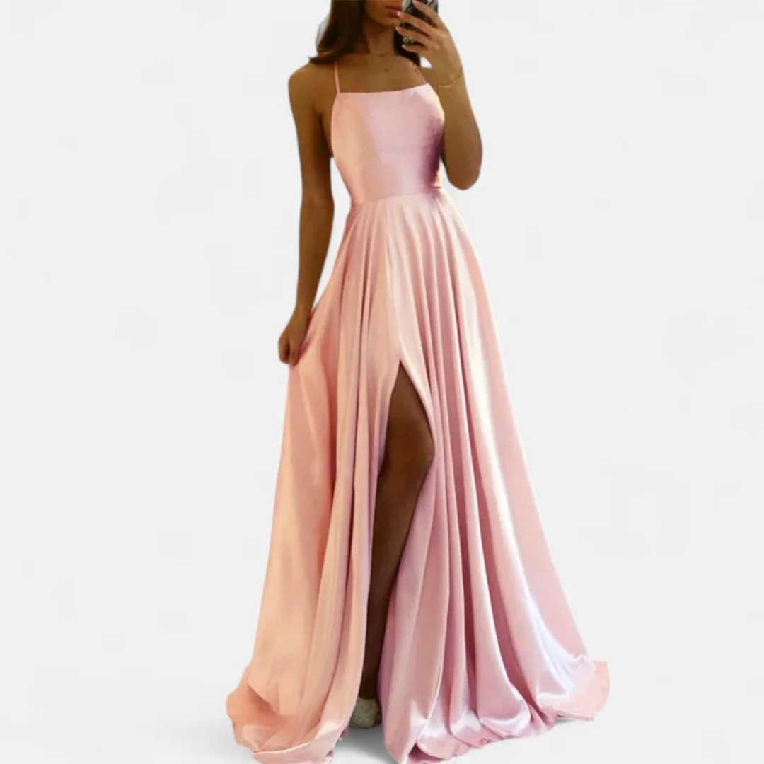 Sienna | Flowy Side Split Maxi Dress
