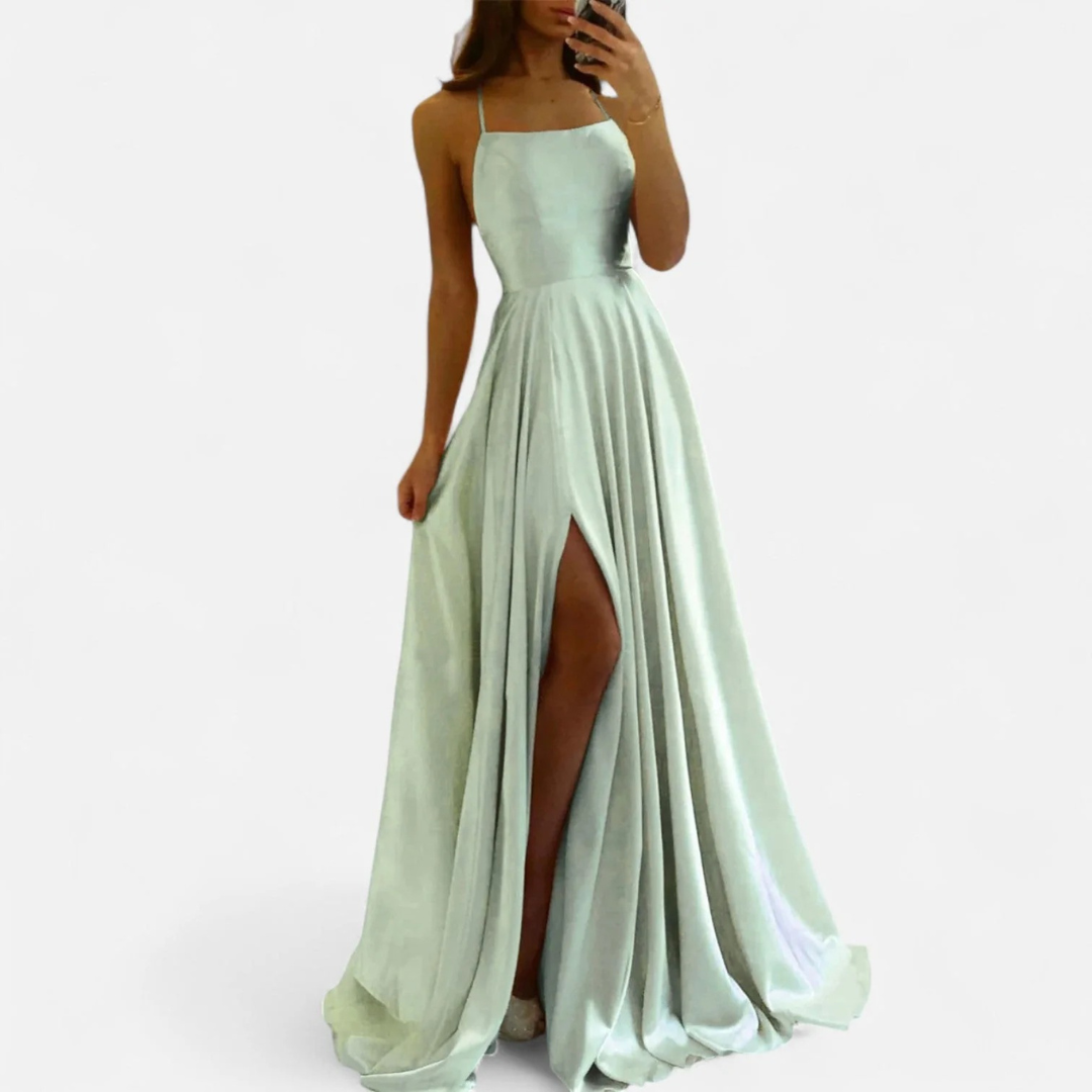 Sienna | Flowy Side Split Maxi Dress