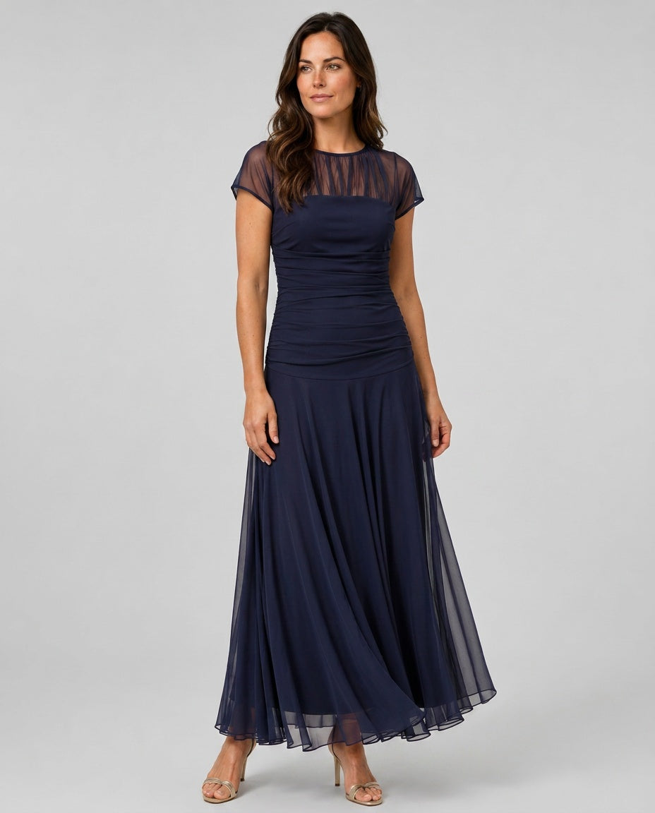 Colette | Flowy Chiffon-Look Midi Dress